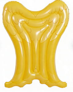 แผ่นรองน้ำเป่าลมรูปปีกนางฟ้าสำหรับผู้ใหญ่ ใช้ในสระว่ายน้ำ ที่นอนลม และที่พักผ่อนลอยน้ำ - Product Image 3