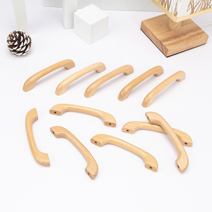 Mode Möbel Türgriff Schrank Schublade Knopf Küchenmöbel Schrank Holzgriff Moderner Holzgriff OEM/ODM - Product Image 1