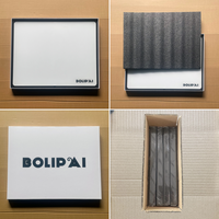 Cetak Pola Kustom pada Alas Mouse Kaca, Panel Kaca, Kaca Temper Berlapis Fotovoltaik untuk Supermarket Janpen