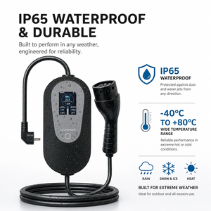 Cargador Portátil <span class=keywords><strong>para</strong></span> Vehículos Eléctricos OEM ODM de 11 kW, 16A 32A 380V, Cable de 5M 10M, IP65, Estación de <span class=keywords><strong>Carga</strong></span> Doméstica <span class=keywords><strong>para</strong></span> <span class=keywords><strong>Autos</strong></span> Eléctricos BYD MG, Uso en Exteriores - Product Image 3