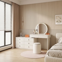 Table de maquillage moderne avec miroir, prix compétitif, OEM&ODM, vente chaude, pour salon