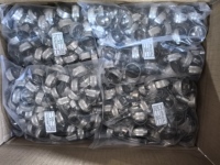 Colliers de serrage réglables en acier inoxydable 304 201 316 pour tuyaux HVAC, type américain, 9mm 12mm, à vis sans fin pour fixation de conduites