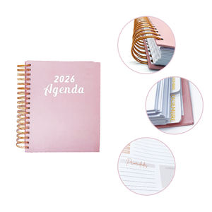 2026 2027 personalizzato Personalizada libro dell'agenda del pianificatore a spirale - Product Image 2
