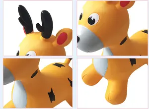 Shenniu — cerf gonflable, jouet animal bondage pour enfants, différents cerfs sautants, jouet, nouvelle collection 2021