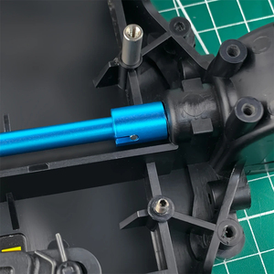 Eje de transmisión Central de aleación de aluminio caliente y conjunto de junta de hélice diferencial para Tamiya TT01 piezas de mejora 1/10 accesorios de piezas de coche RC - Product Image 6
