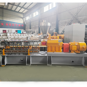 Pet PP PE đôi vít đùn màu <span class=keywords><strong>masterbatch</strong></span> làm cho máy cho hỗn hợp viên nhựa cho cpvc LDPE ASA HDPE EPS ABS - Product Image 3