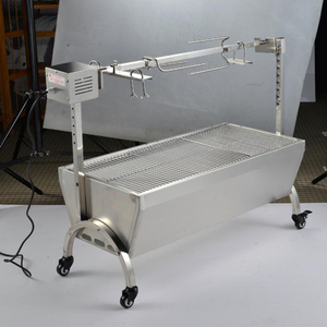 Nouveau barbecue <span class=keywords><strong>électrique</strong></span> professionnel <span class=keywords><strong>rôtissoire</strong></span> <span class=keywords><strong>rôtissoire</strong></span> à broche barbecue gril barbecue gril fumeur charbon de bois rotatif - Product Image 2