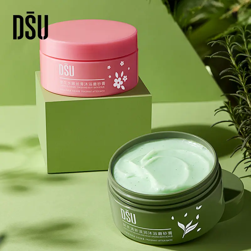 Nhà máy OEM ODM Cherry Matcha Làm mới tắm chà giữ ẩm làm sạch sâu cơ thể chăm sóc da làm trắng cơ thể chà cơ thể