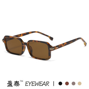 Mi Ding Small Frame <b>Square</b> <b>Sunglasses</b> UV400 PC Frame Unisex Fashion - Product Image 2