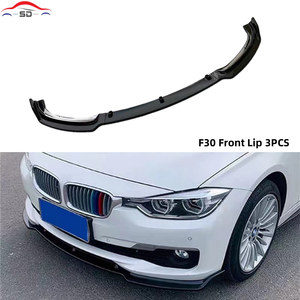 Pour <span class=keywords><strong>BMW</strong></span> Série <span class=keywords><strong>3</strong></span> F30 Pare-chocs à lèvre avant 3PCS Remise en vrac Installation non destructive Ample Stock - Product Image 4