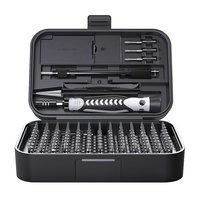 Ensemble de tournevis multifonctionnel KS-840130 130 en 1 amélioré avec 120 embouts, kit d'outils de réparation, kit de tournevis magnétique pour l'électronique