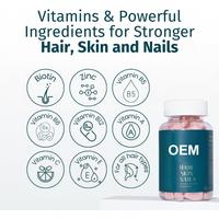 Complément Alimentaire Multivitaminé TK en Capsules pour la Santé des Cheveux, des Ongles et des Yeux - OEM Transfrontalier