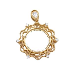 Plata S925, 14.5-14.7 mm, Soporte para Accesorios de Encaje Marbert, Juego de Anillos Colgantes DIY, Vacíos, 5617, Fornituras y Componentes de Joyería - Product Image 4