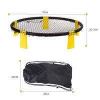 Jeu de Roundnet pour l'extérieur et l'intérieur, pelouse, plage, jardin, parc, jeu de Spike avec sac de transport