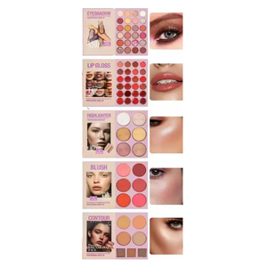 Bán Buôn Hotsale 67 Màu Sắc Cuốn Sách Stitch Palette <span class=keywords><strong>2</strong></span> Phong Cách Dễ Thương Make up Palette Lâu Dài Cao Sắc Tố <span class=keywords><strong>Eyeshadow</strong></span> - Product Image 3