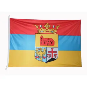 Suministro al por mayor de alta calidad, impresión a doble cara, tela duradera, bandera nacional, todos los tamaños, banderas personalizadas de todos los países