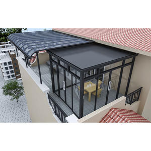 Nouveau design de maison préfabriquée quatre saisons en Australie <span class=keywords><strong>Sun</strong></span> House personnalisée en verre trempé et cadre en aluminium - Product Image 2