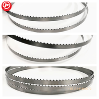 Acier inoxydable 0.56x16mm, lames de scie de boucher, dents affûtées, ruban dur complet pour couper la viande et les os