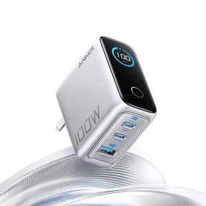 Anker Lite 100W Smart Display <b>Charger</b> Kit With GaN Plug For Mobile Phones And <b>Tablets</b> B121B - Product Image 2
