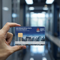 Tarjeta Inteligente de PVC con Chip NFC, Precio de Fábrica, Mini Etiqueta RFID, Interfaz de Pago Digital para Negocios