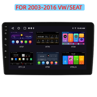Autoradio Android 13 GPS WiFi Navi 10 pouces pour VW GOLF MK5 MK6 avec Carplay