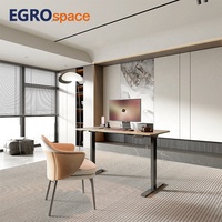 EGROspace Table assise électrique réglable en hauteur Bureau debout à double moteur électrique