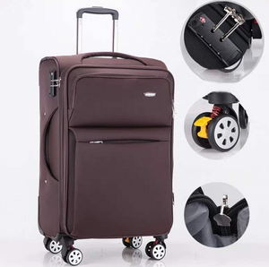 Valise à roulettes de 32 pouces en tissu Oxford, valise à roulettes, valise à fermeture éclair, voyage d'affaires, étudiants, valise à roulettes - Product Image 6