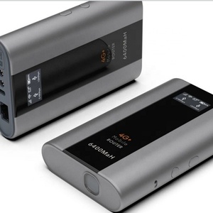 Módem 4G LTE Nano SIM y ESIM 100M RJ45, Punto de Acceso Wi-Fi Portátil de Doble Frecuencia 900M Wifi6, Banco de Energía de 6400mAh con Cat6 300M - Product Image 2