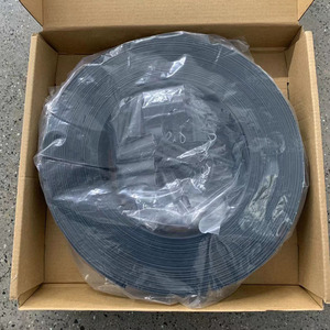 RAL7016 lamelles de confidentialité en <span class=keywords><strong>PVC</strong></span> 4.6CMX50M ruban de revêtement de clôture pour cour pelouse sécurité chantiers de construction clôtures routières - Product Image 6