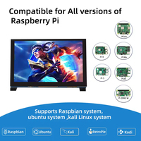 Ahududu Pi için 7/5/4.3 inç MIPI-DSI 800*480 IPS LCD ekran kapasitif dokunmatik ekran modülü