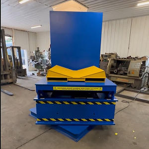 Machine <span class=keywords><strong>de</strong></span> plate-forme <span class=keywords><strong>de</strong></span> <span class=keywords><strong>Table</strong></span> rotative Upender 360 personnalisée à 90 degrés 1-50ton pour bobine d'acier - Product Image 4