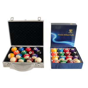 Jeu de billes de billard de table pour enfants, 38 mm, 16 pièces, cadeau promotionnel, billard de table en résine - Product Image 1