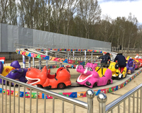 Jeux de voiture électrique pour enfants, mini navette pour l'extérieur, manèges en train pour fête foraine à vendre