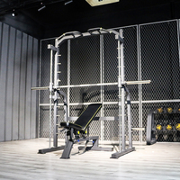 Machine à câble de smith formateur fonctionnel demi-rack