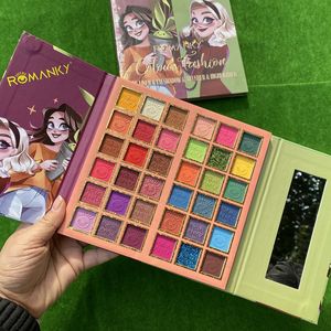 Romanky Fashion Cosmetics, Hermoso Set de Sombras de Ojos de 36 Colores Altamente Pigmentadas para Mujer - Product Image 4