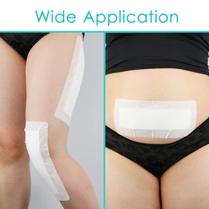 Bende Adesive Sterili Extra Lunghe in Tessuto Non Tessuto Traspirante con Bordo per Incisioni sulla Schiena e Chirurgia dell'Anca, Confezionate Singolarmente - Product Image 5