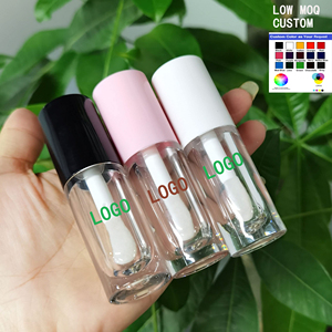 <strong>Lip</strong> <strong>Gloss</strong> Tube <strong>Lip</strong> Glaze Bottle Empty 4.5 ml <strong>5ml</strong> 6ml Transparent Cosmetic <strong>Containers</strong> for Homemade Foundation Sample Cute Bulk - Product Image 2