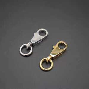 Gancho de cadena de acero de titanio de alta calidad, accesorio universal giratorio para equipaje, hebilla para perros, llavero para coche, accesorio de gancho para mascotas. - Product Image 4
