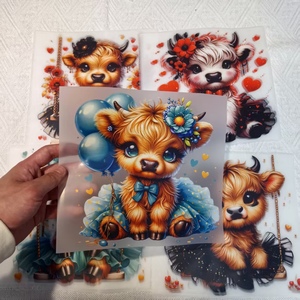 Plastisol <span class=keywords><strong>para</strong></span> Transferencias Térmicas en Prendas - Transferencias Duraderas, Lavables y Termoadhesivas, Elásticas, Suaves al Tacto, Diseños de Dibujos Animados Personalizados - Product Image 5