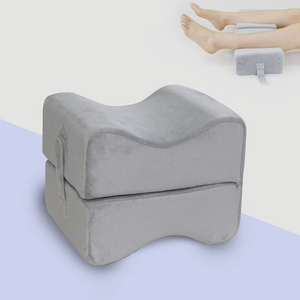 Coussin de soutien du genou en coton écologique oreiller de jambe en mousse à mémoire de forme ergonomique femmes enceintes tricoté Rectangle repose-<span class=keywords><strong>pieds</strong></span> hôtel - Product Image 1