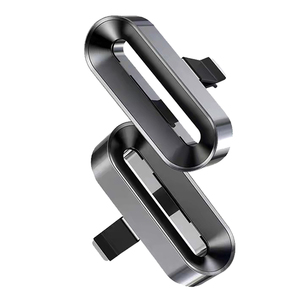 알루미늄 합금 차량용 송풍구 클립형 방향제 디퓨저 거치대 - Product Image 1