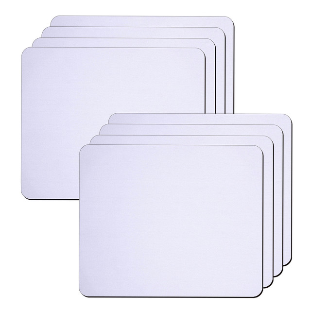 Sublimation Waterproof Natural Rubber Mouse Pads Blanks Round Rectangle Transfer Heat Press Printed Desk Pad