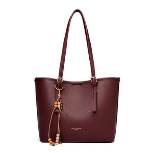 Bolso Tote de Mujer, Lujoso y Moderno, Material PU y Poliéster, Portátil, Anti-Robo, con Detalle de Borla, para Uso Diario - Product Image 6