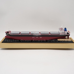 Modèle de navire porte-conteneurs YFFS personnalisé O.A.S de 35 cm, modèle d'usine pour souvenirs et cadeaux - Product Image 4