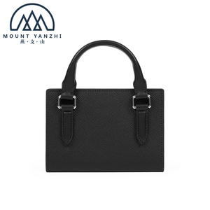 Portefeuille de voyage de luxe en cuir véritable avec logo personnalisé, protection RFID, deux poignées et emplacements pour cartes de crédit, modèle Mount Yanzhi - Product Image 3
