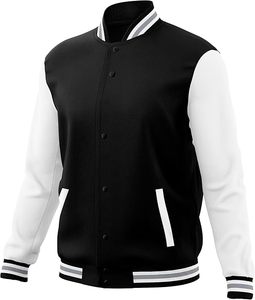 Custom Men's Varsity Letterman <b>Jacket</b> Streetwear Vintage <b>Bomber</b> <b>Jacket</b> High Quality Unisex Embroidery Patch <b>Baseball</b> <b>Jacket</b> - Product Image 2