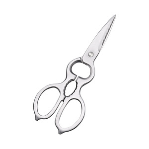 Stainless Steel <b>Kitchen</b> <b>Scissors</b> Straight Head Household Use Yangjiang Origin Bulk Specification - Product Image 2