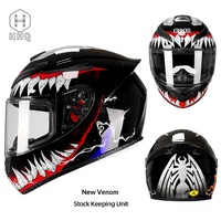 Casque de moto de course pour motos électriques, en ABS, style hiver, avec grand spoiler arrière, pour la sécurité des fabricants