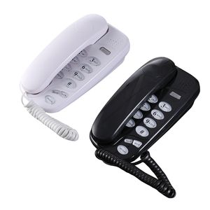 Téléphone mural KXT-580, téléphone <span class=keywords><strong>fixe</strong></span> mural, téléphones fixes à fixation murale avec voyant lumineux d'appel et recomposition <span class=keywords><strong>pour</strong></span> la maison et le bureau - Product Image 1