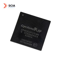 EP4CE10F17C8N Intel Altera FPGA Cyclone IV E Series FBGA-256 IC Logika Terprogram EP4CE10F17C8 Chip Elektronik